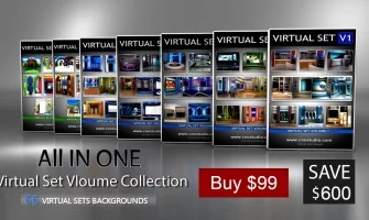 Virtual Sets Volume Collection 7 packs in 1