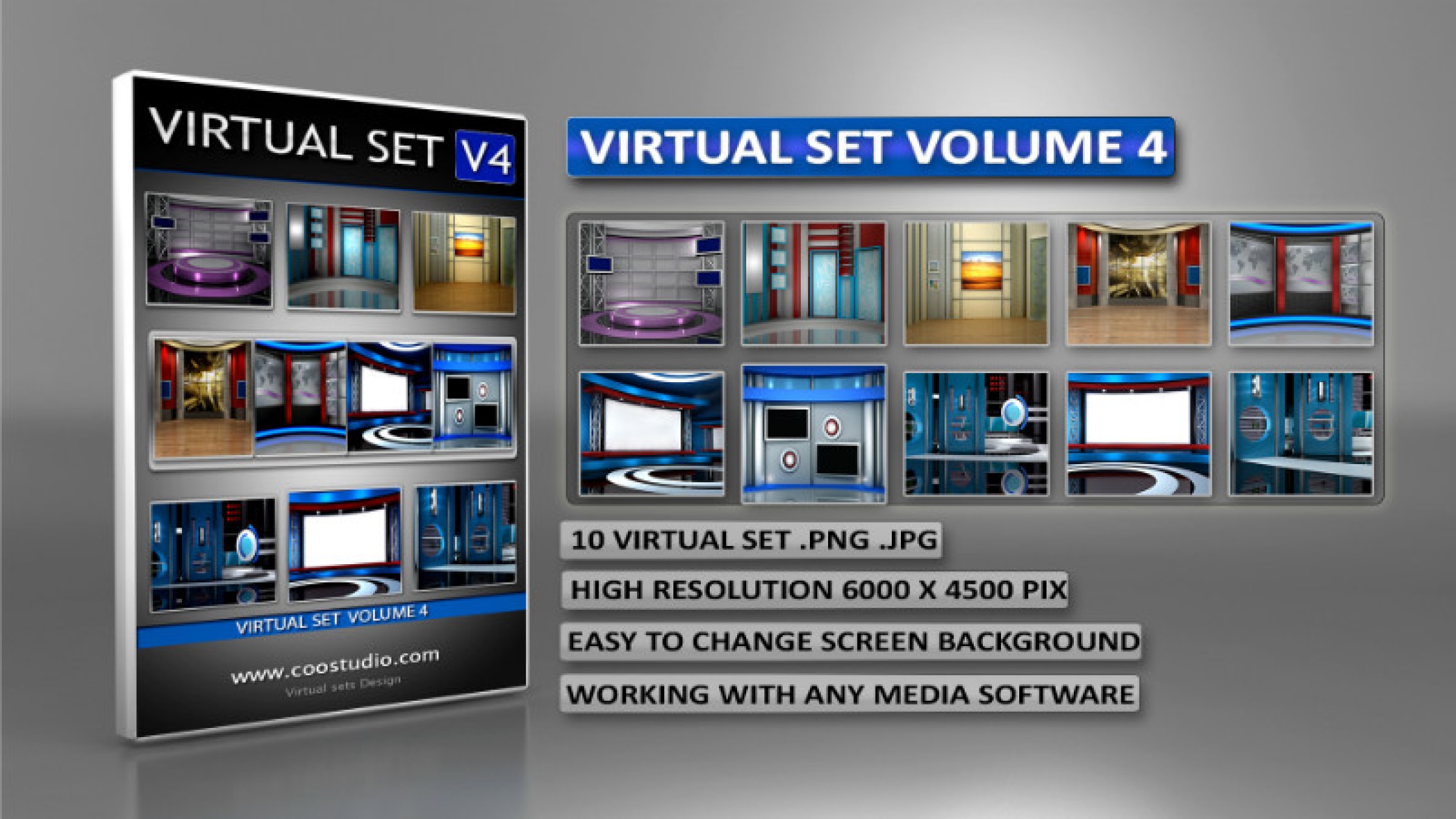 Virtual Studio Set Software