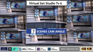 Virtual Set Studio TV 6